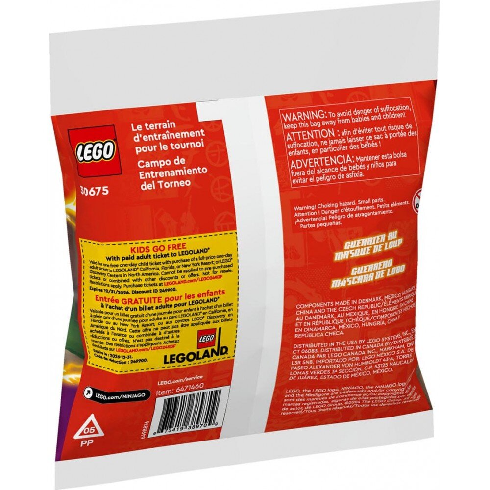 LEGO® NINJAGO® 30675 Turnajové tréningové ihrisko & Kai a súboj v Raptonovom chráme