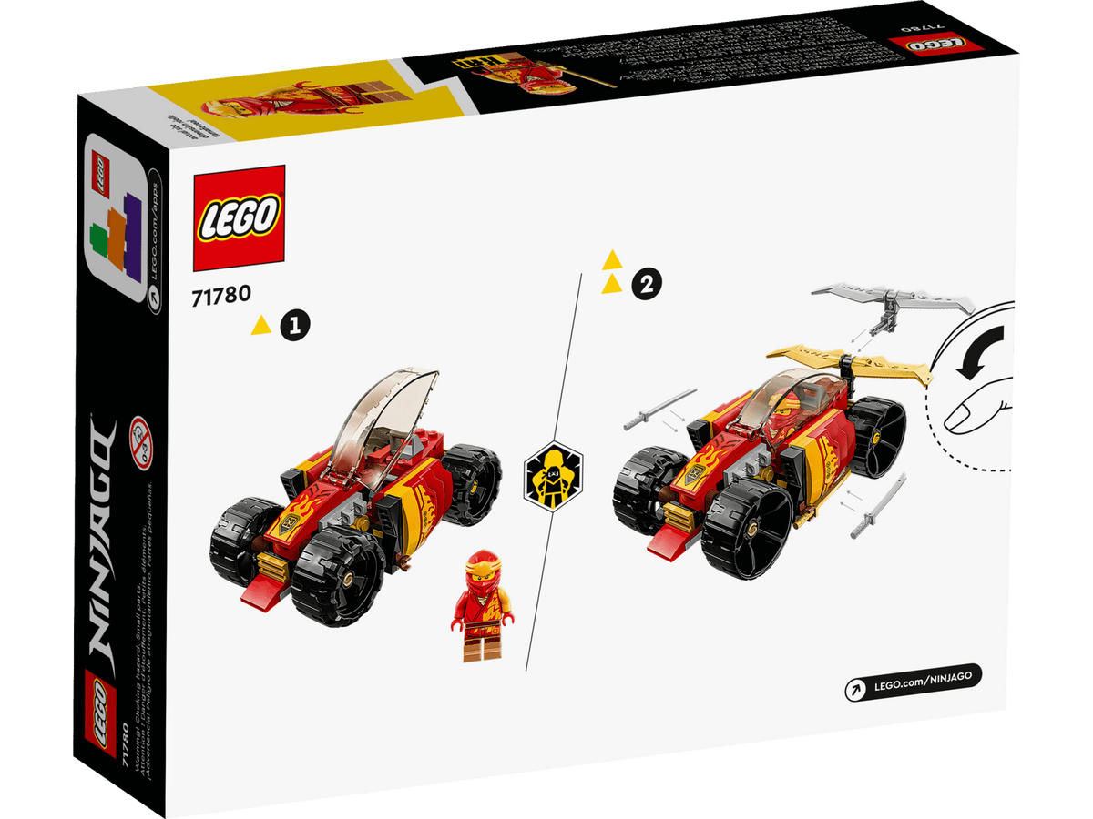 LEGO® NINJAGO® 71780 Kaiovo nindžovské pretekárske auto EVO
