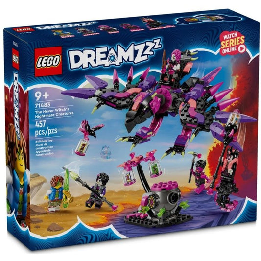 LEGO® DREAMZzz™ 71483 Nikdyčarodejnica a jej stvorenia z nočnej mory