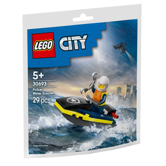 LEGO® City 30693 Policajný vodný skúter