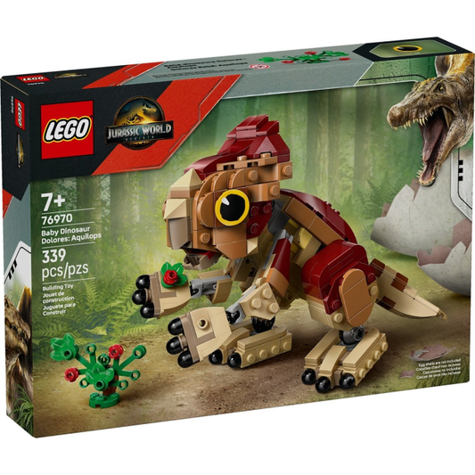 LEGO® Jurassic World 76970 Dinosaurie mláďa Dolores: Aquilops