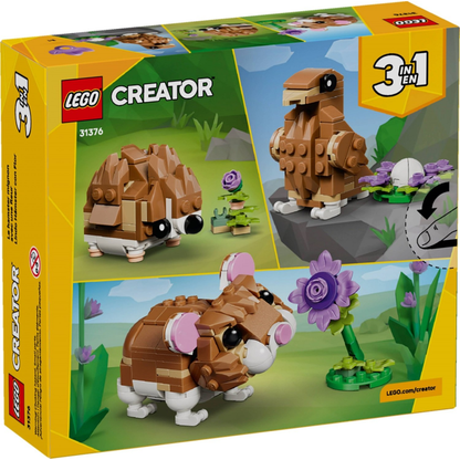 LEGO® Creator 3v1 31376 Roztomilý škrečok s kvetinou - Kockovo