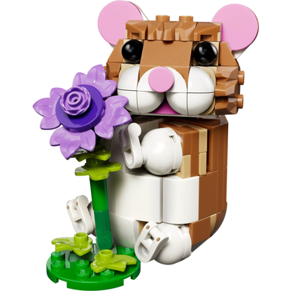 LEGO® Creator 3v1 31376 Roztomilý škrečok s kvetinou - Kockovo