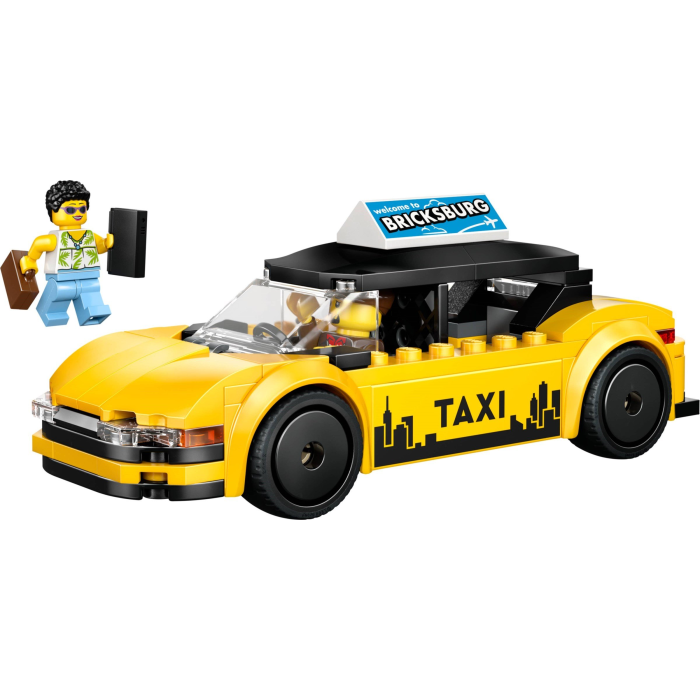 LEGO® City 60487 Žltý taxík