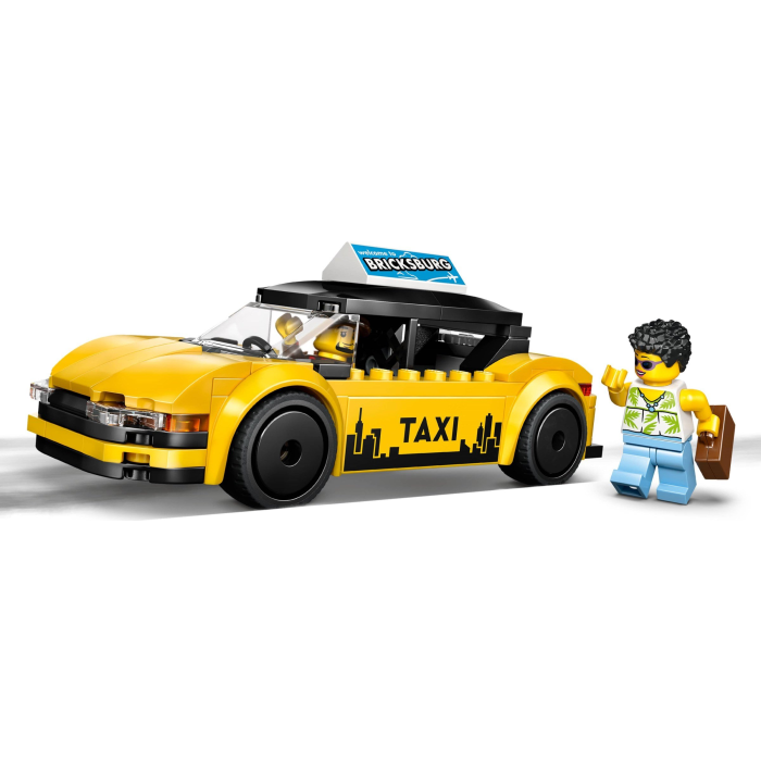 LEGO® City 60487 Žltý taxík