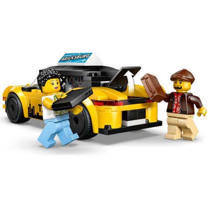 LEGO® City 60487 Žltý taxík