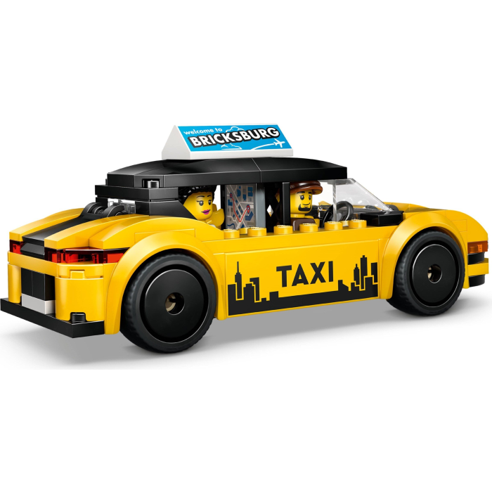 LEGO® City 60487 Žltý taxík