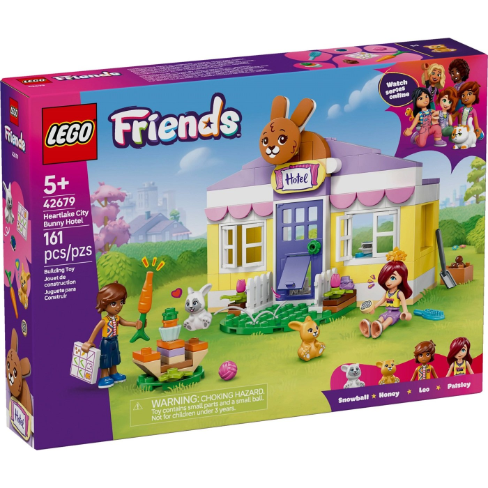 LEGO® Friends 42679 Hotel pre zajačikov v mestečku Heartlake
