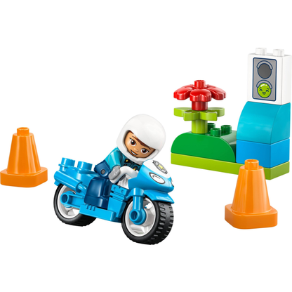 LEGO® DUPLO® Town 10471 Modrá policajná motorka