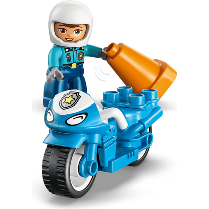 LEGO® DUPLO® Town 10471 Modrá policajná motorka