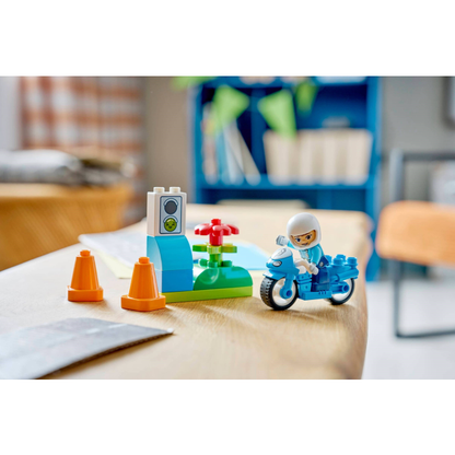 LEGO® DUPLO® Town 10471 Modrá policajná motorka