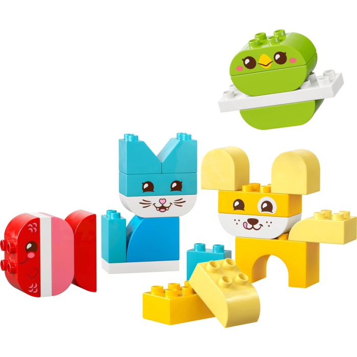 LEGO® DUPLO® My First 10477 Kreatívni roztomilí maznáčikovia 3 v 1
