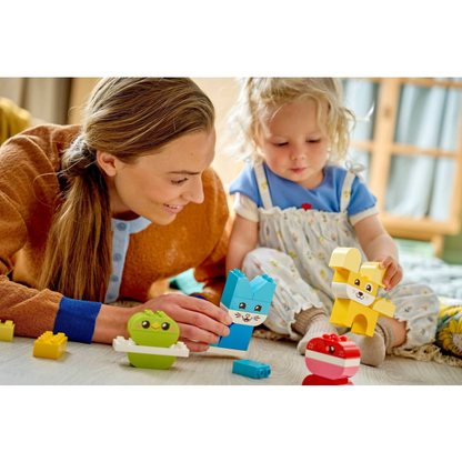 LEGO® DUPLO® My First 10477 Kreatívni roztomilí maznáčikovia 3 v 1