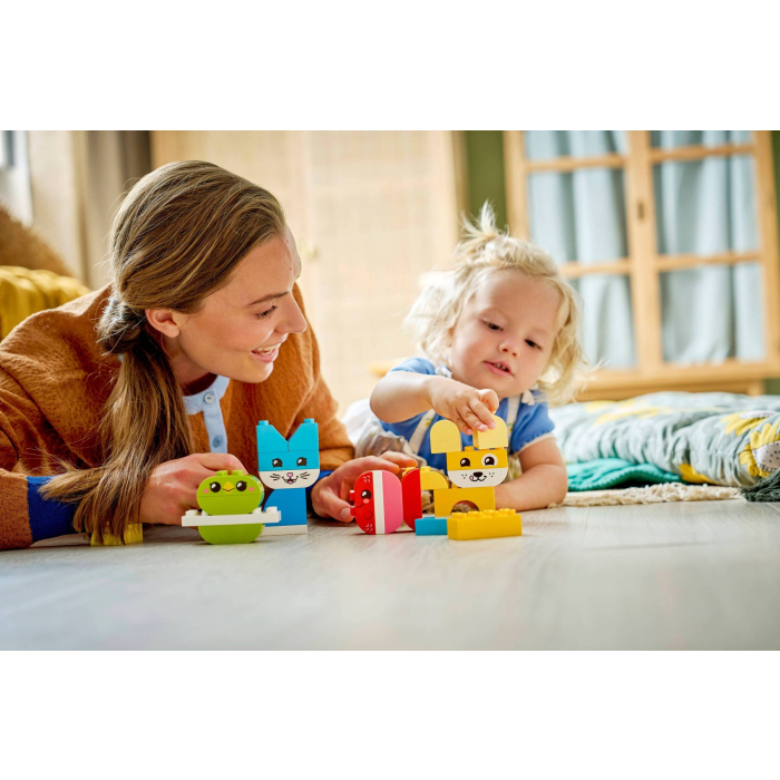 LEGO® DUPLO® My First 10477 Kreatívni roztomilí maznáčikovia 3 v 1