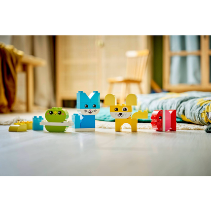 LEGO® DUPLO® My First 10477 Kreatívni roztomilí maznáčikovia 3 v 1