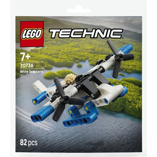 LEGO® Technic 30736 Biely hydroplán