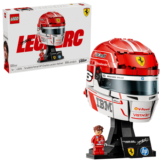 LEGO® Editions 43014 Prilba Charles Leclerc zo Scuderia Ferrari HP