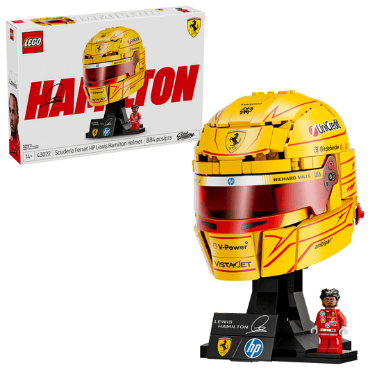 LEGO® Editions 43022 Prilba Lewis Hamilton zo Scuderia Ferrari HP