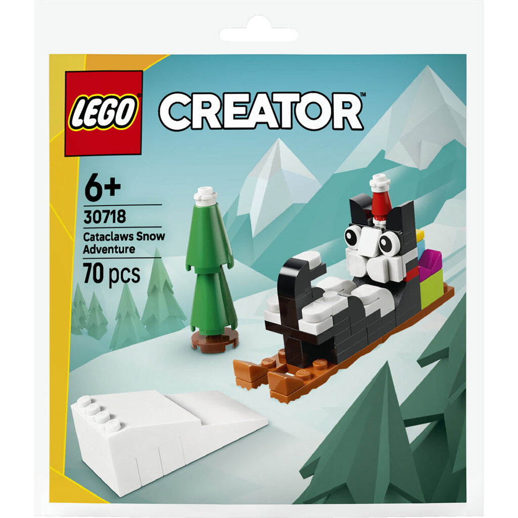 LEGO® Creator 3v1 30718 Snežné dobrodružstvo s Mačkou Vločkou