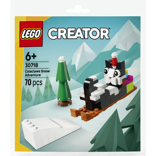 LEGO® Creator 3v1 30718 Snežné dobrodružstvo s Mačkou Vločkou