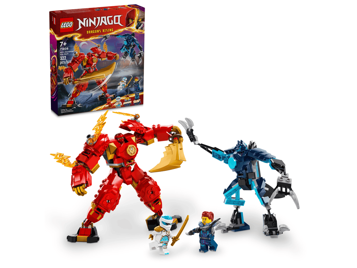 LEGO® NINJAGO® 71808 Kaiov živelný ohnivý robot