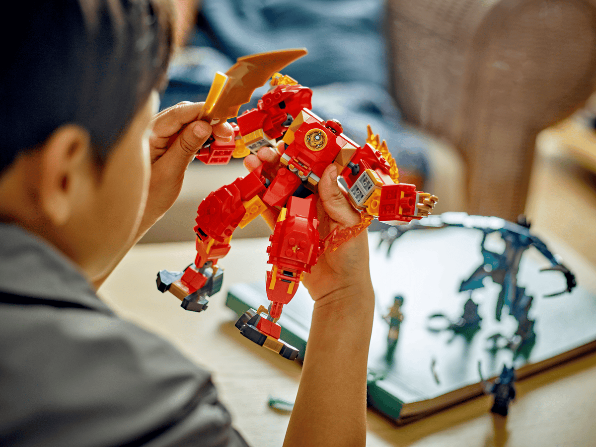 LEGO® NINJAGO® 71808 Kaiov živelný ohnivý robot