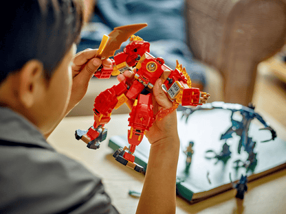LEGO® NINJAGO® 71808 Kaiov živelný ohnivý robot
