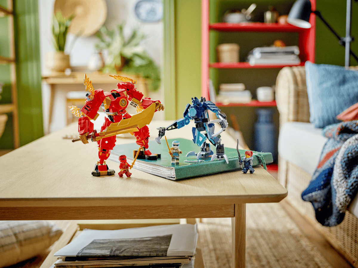LEGO® NINJAGO® 71808 Kaiov živelný ohnivý robot