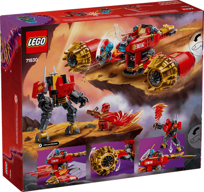 LEGO® NINJAGO® 71830 Kaiov búrkový jazdec a drak
