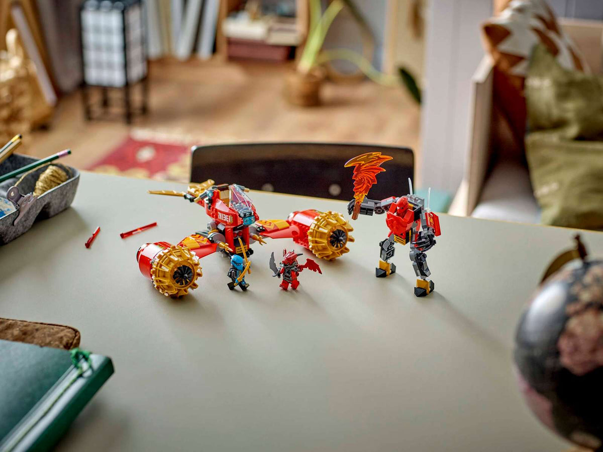 LEGO® NINJAGO® 71830 Kaiov búrkový jazdec a drak