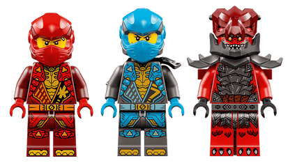 LEGO® NINJAGO® 71830 Kaiov búrkový jazdec a drak