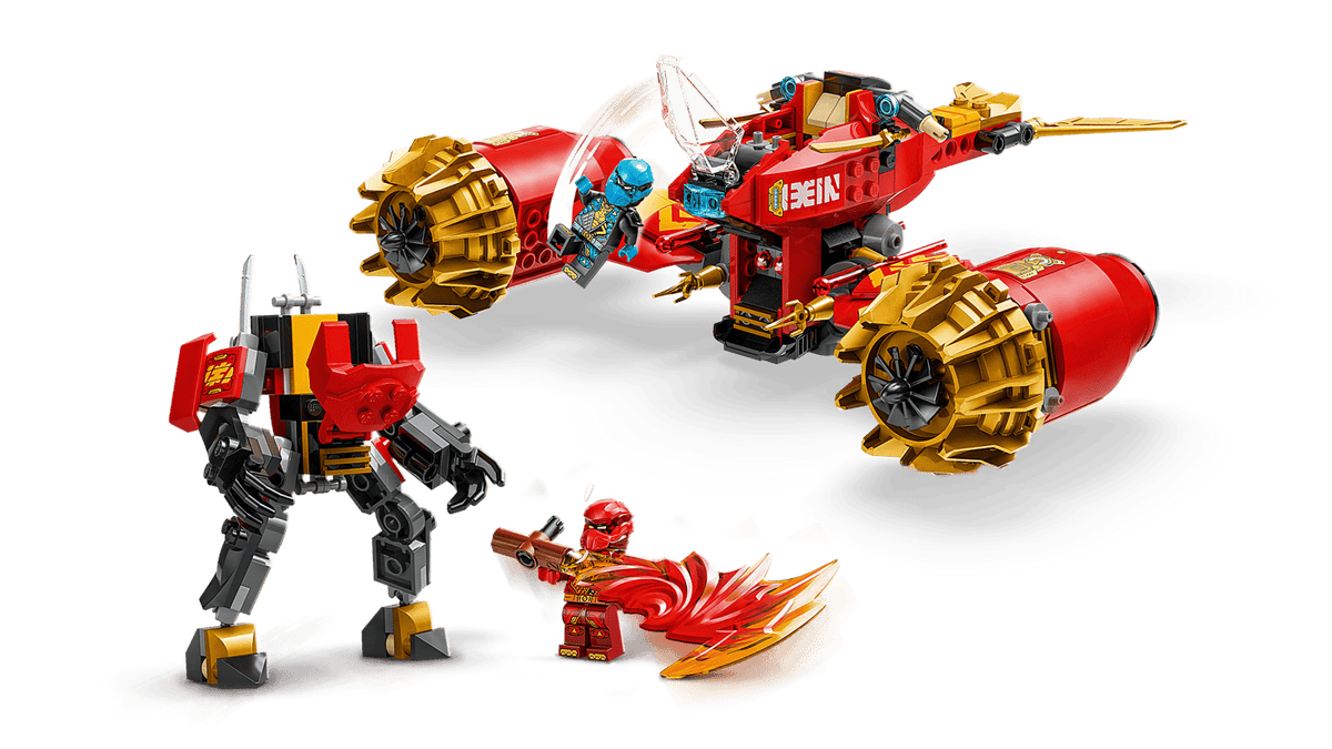 LEGO® NINJAGO® 71830 Kaiov búrkový jazdec a drak