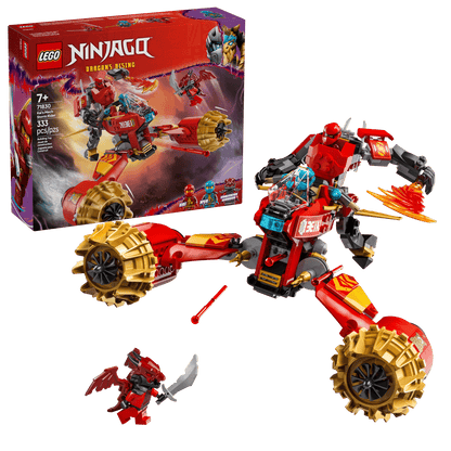 LEGO® NINJAGO® 71830 Kaiov búrkový jazdec a drak
