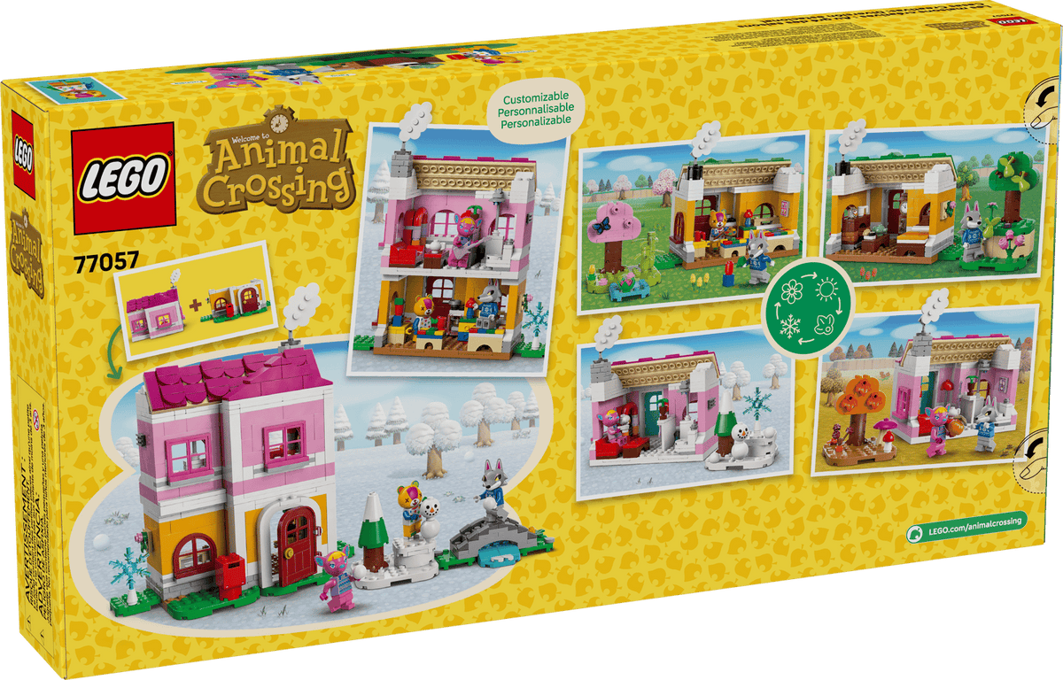 LEGO® Animal Crossing™ 77057 Tvorivé domčeky: Obdobia zábavy