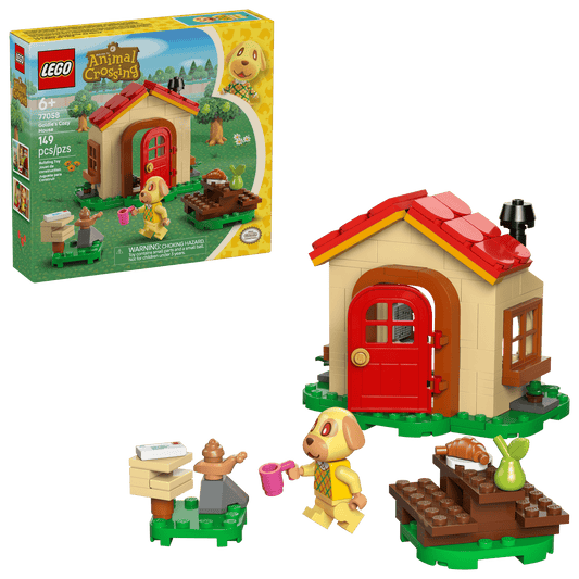 LEGO® Animal Crossing™ 77058 Goldie a jej útulný domček