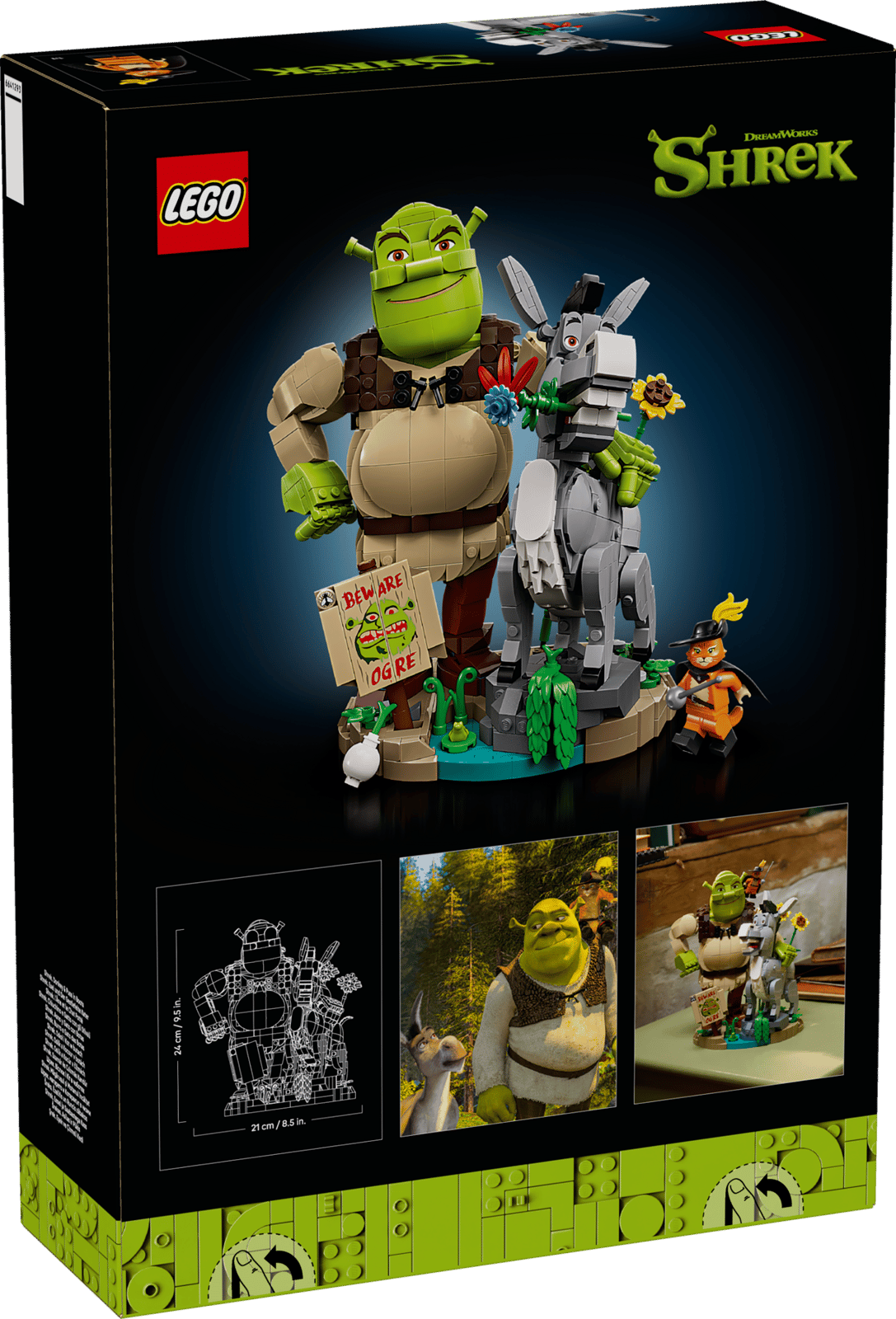 LEGO® Shrek 72423 Shrek, Oslík a Kocúr v čižmách