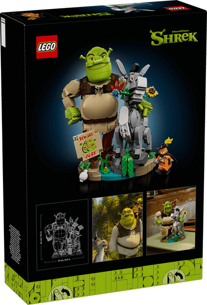 LEGO® Shrek 72423 Shrek, Oslík a Kocúr v čižmách