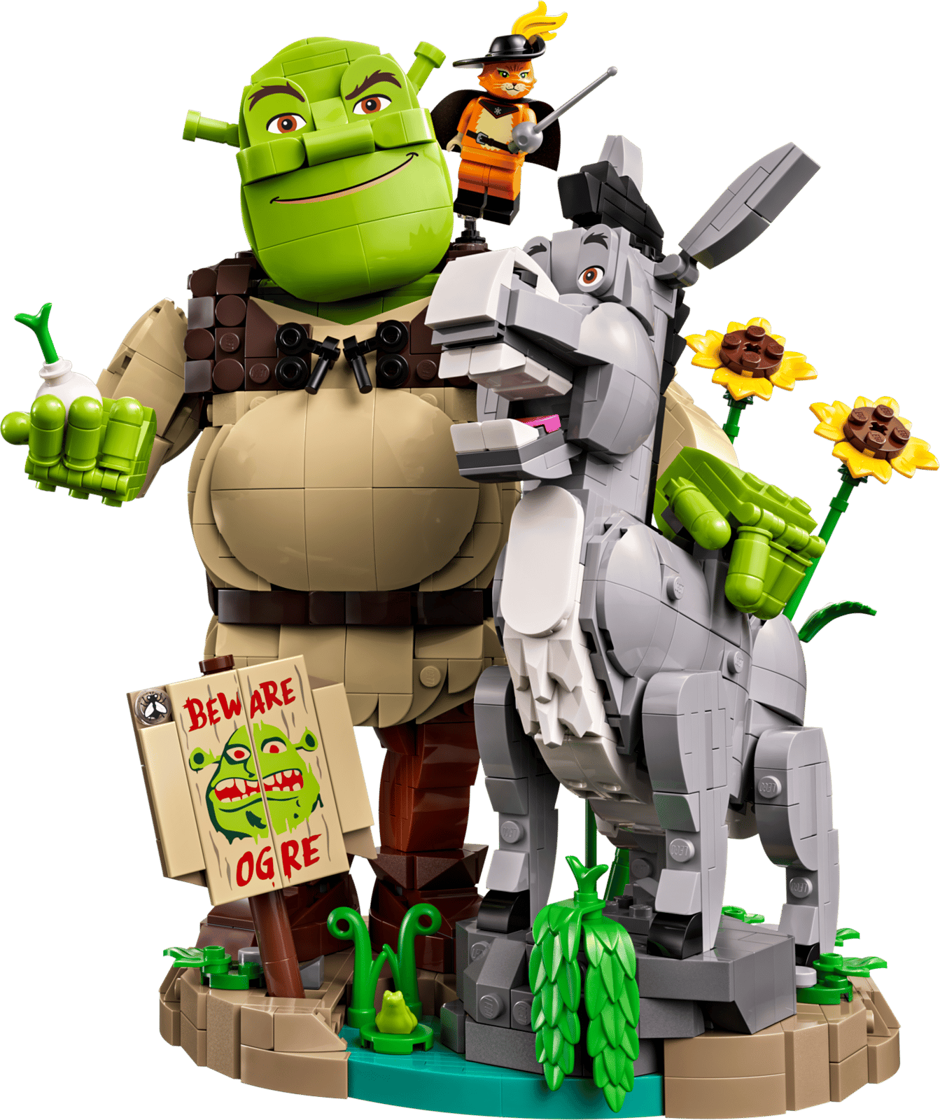 LEGO® Shrek 72423 Shrek, Oslík a Kocúr v čižmách