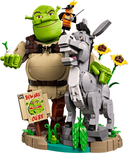 LEGO® Shrek 72423 Shrek, Oslík a Kocúr v čižmách