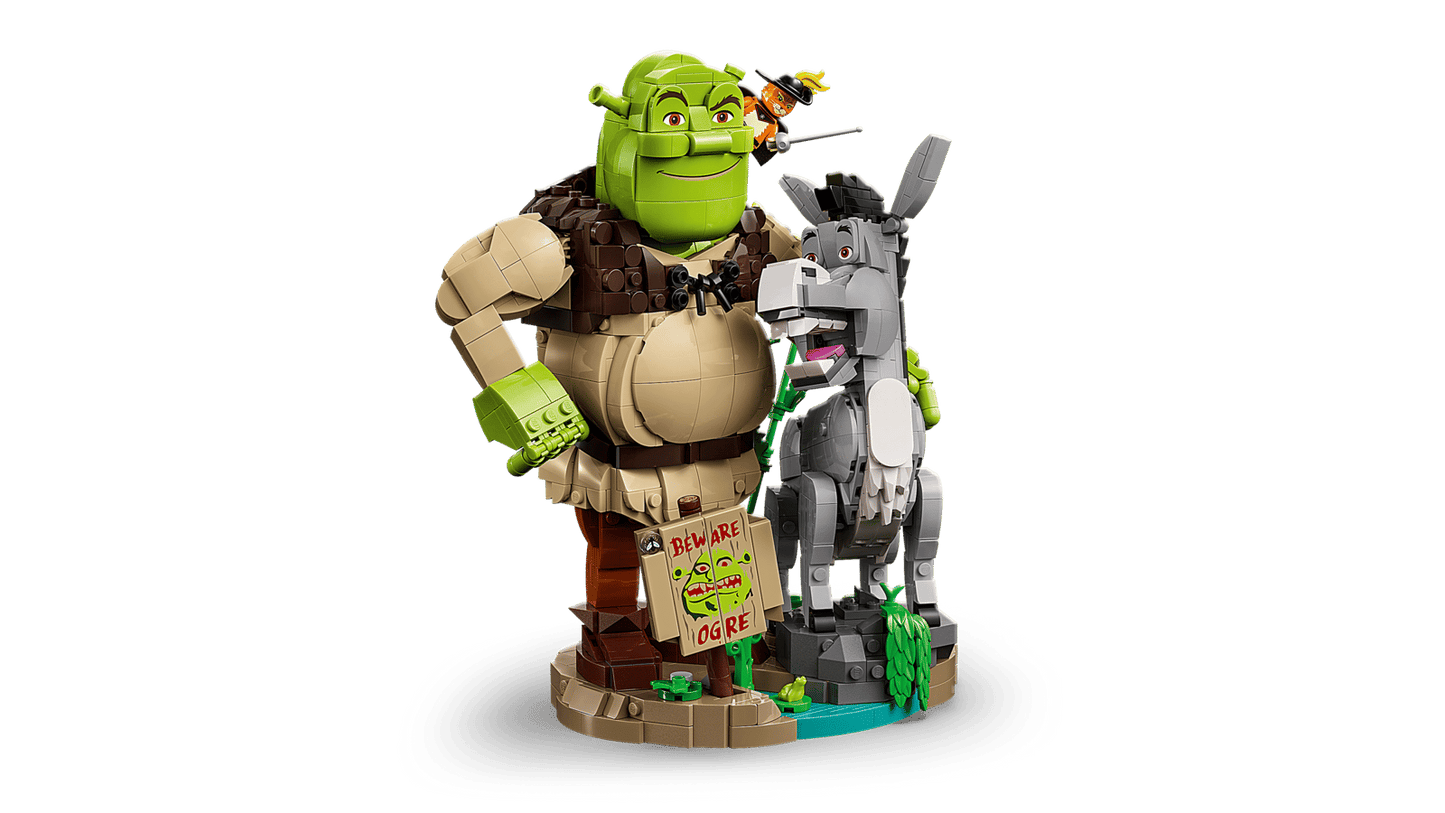 LEGO® Shrek 72423 Shrek, Oslík a Kocúr v čižmách