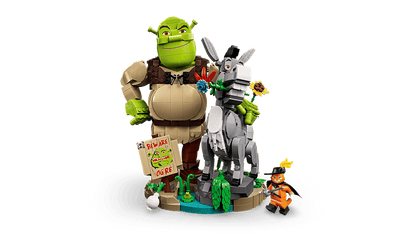 LEGO® Shrek 72423 Shrek, Oslík a Kocúr v čižmách