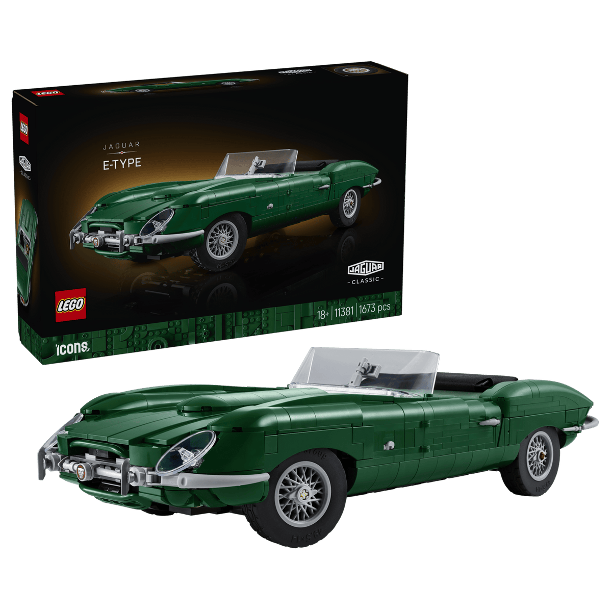 LEGO® Icons 11381 Jaguar E-Type